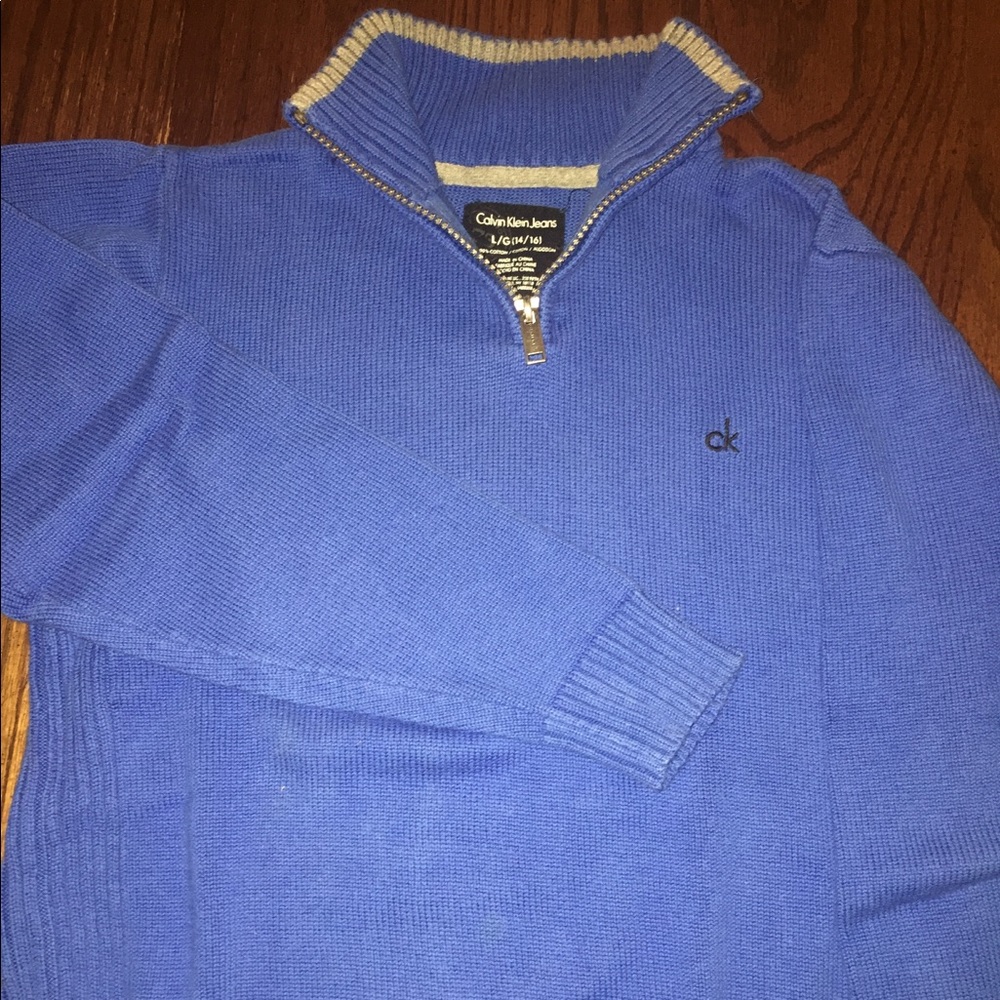 Calvin Klein half-zip sweater